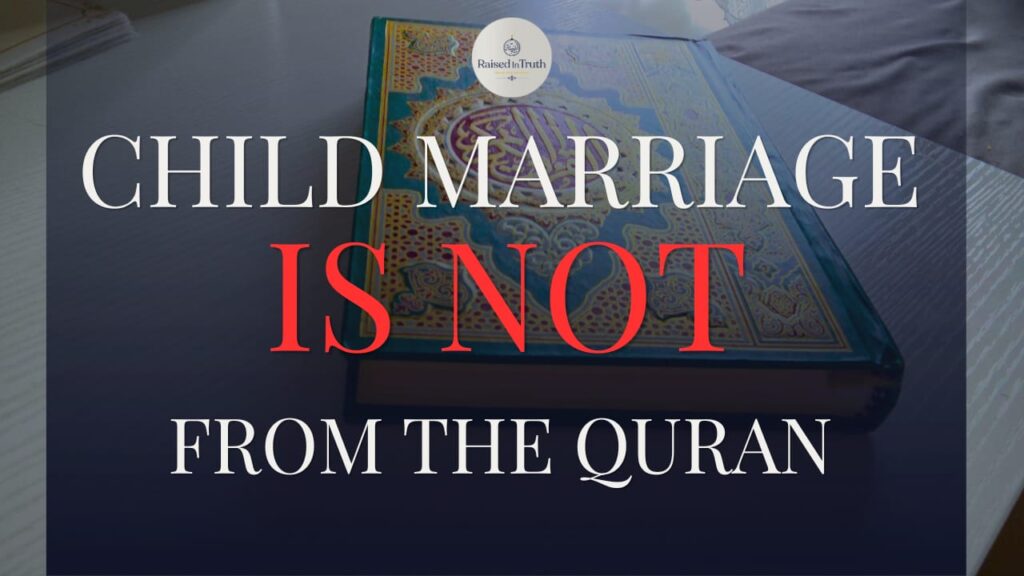 child marriage in the Quran